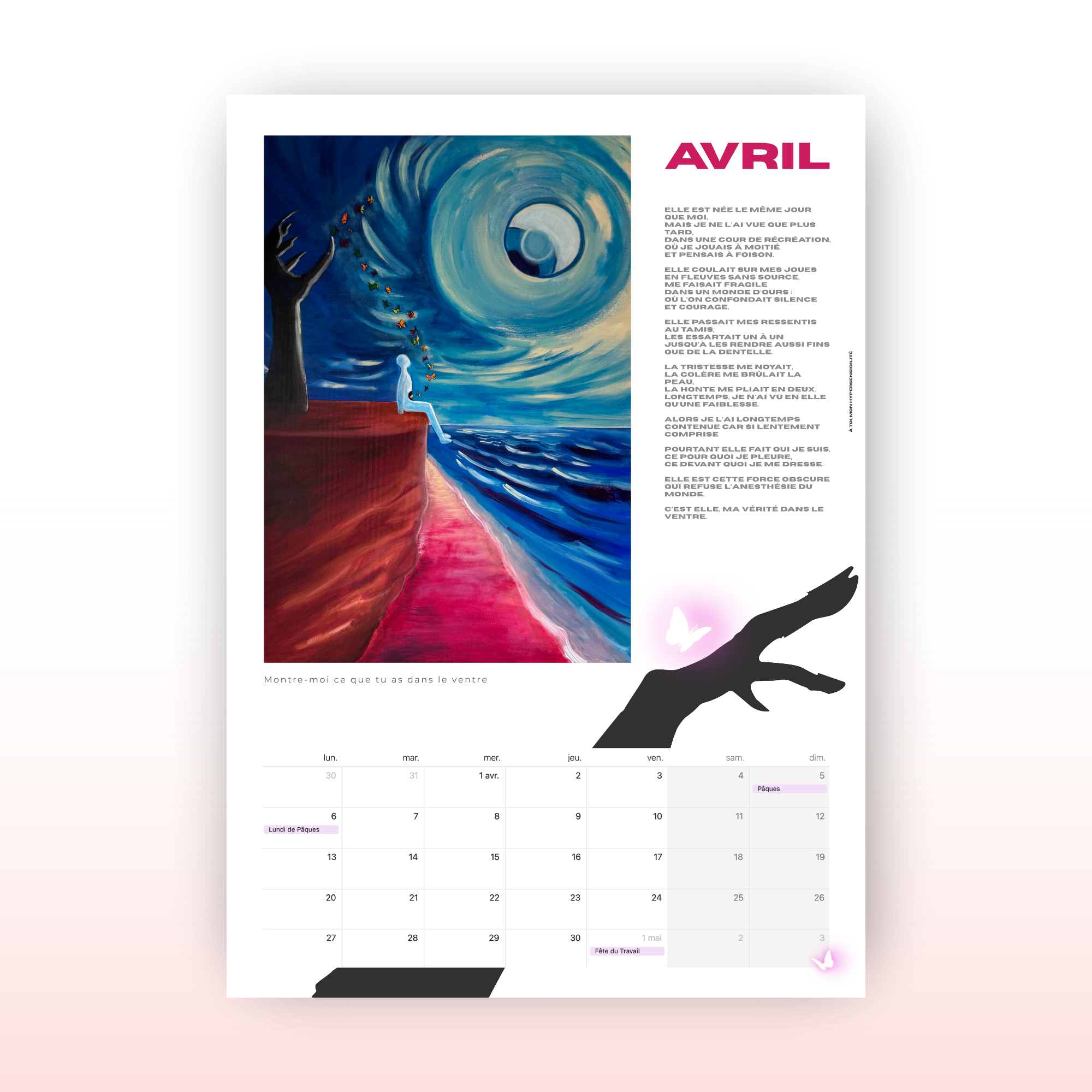 CALENDRIER 2026 LES ÂMES - précommande