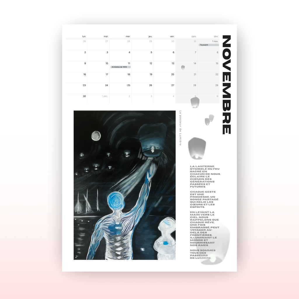 CALENDRIER 2026 LES ÂMES - précommande