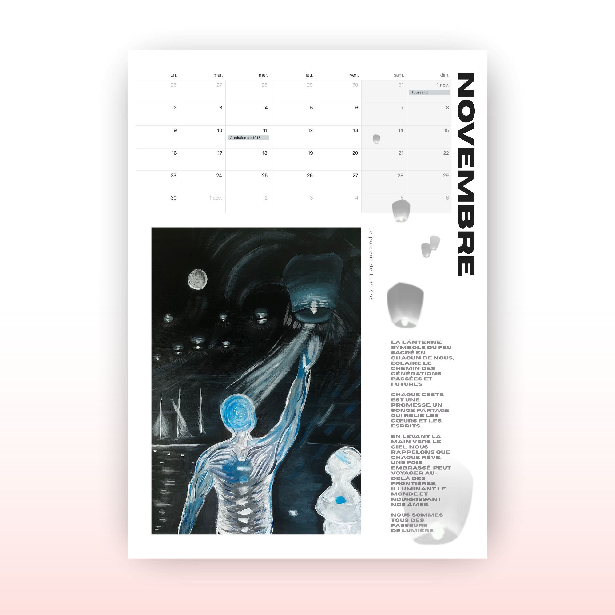 CALENDRIER 2026 LES ÂMES - précommande