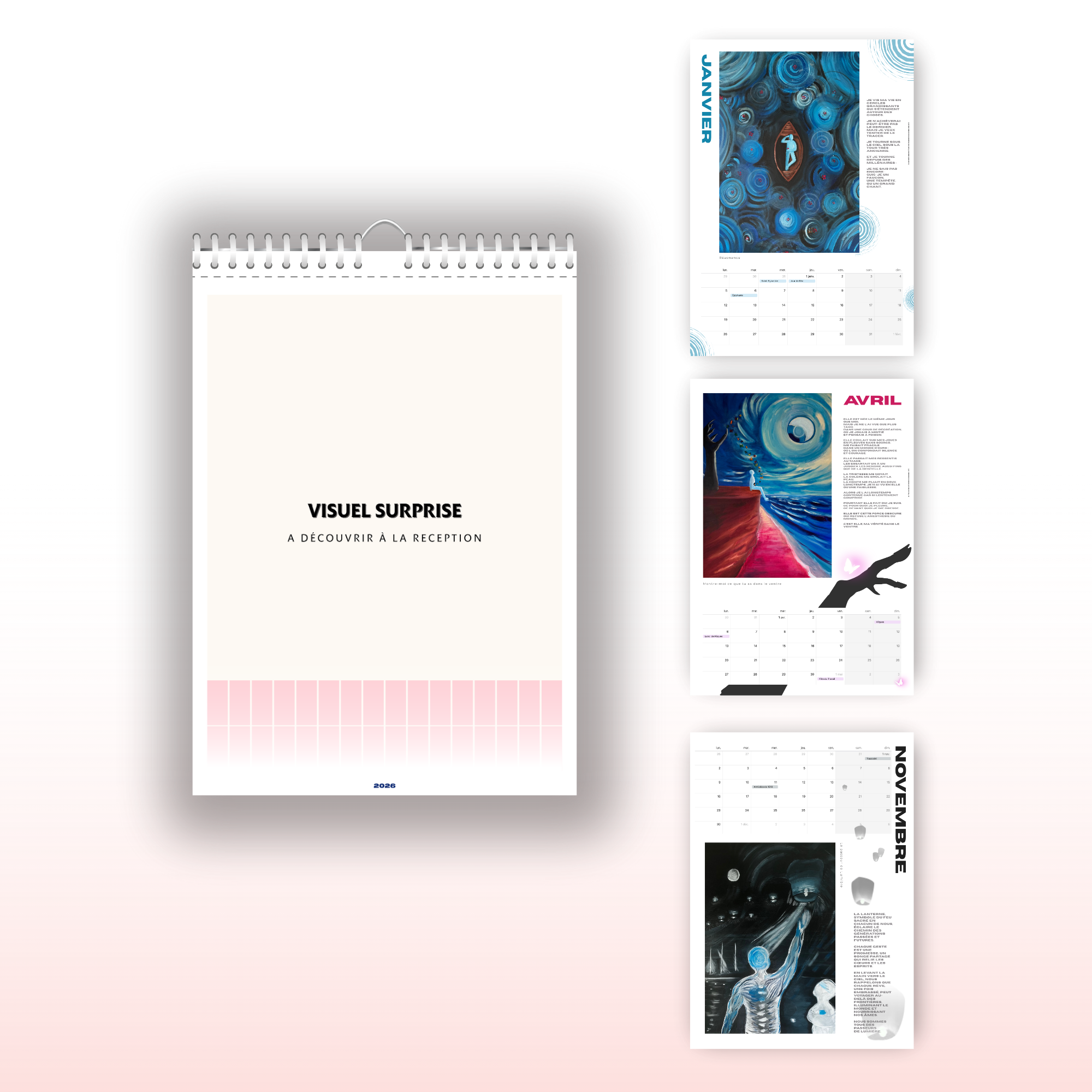 CALENDRIER 2026 LES ÂMES - précommande